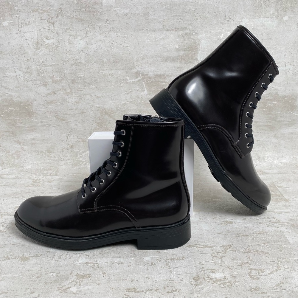 Calvin Klein Mens Dress Boot With Side Zipper.